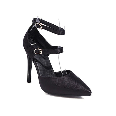 Escarpins en satin