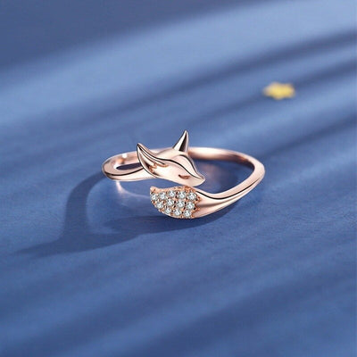 Bague en Fuchs de Rose Silber