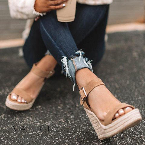 Fatima - Talons compensés orthopédiques pour femmes pour un confort ultime