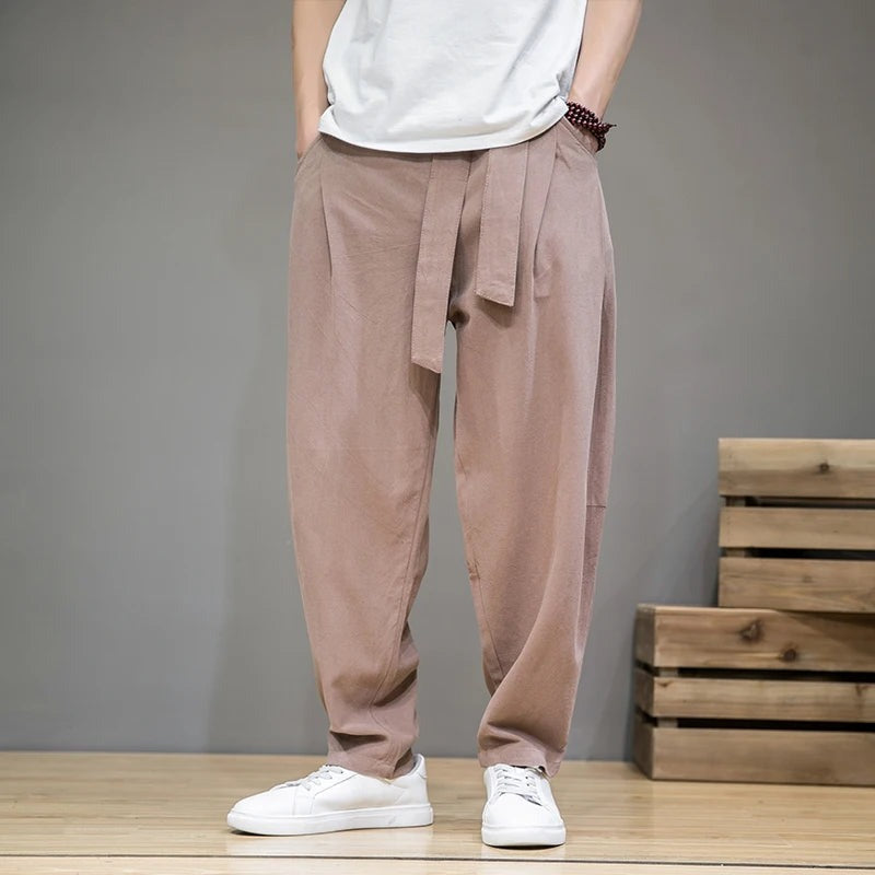 Pantalon essentiel en lin