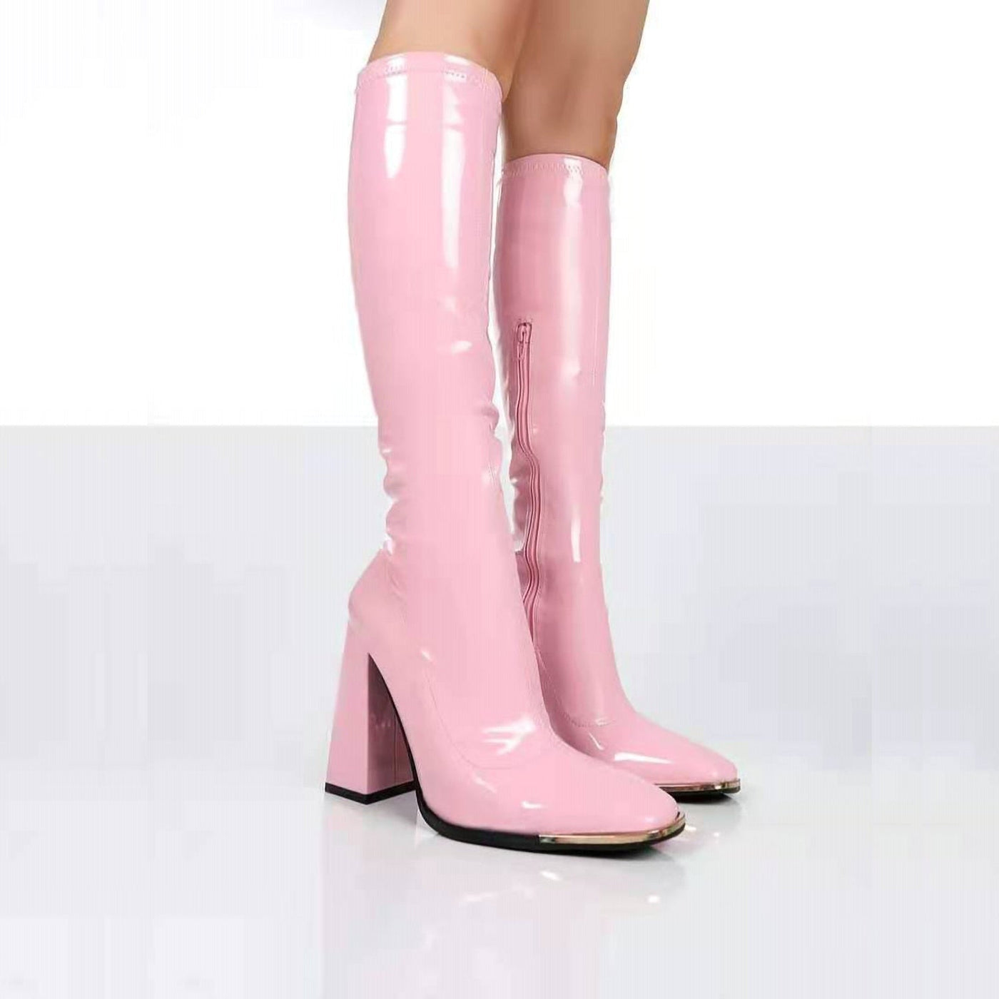 Amandine | Bottes Hautes Pour Femme | Talons