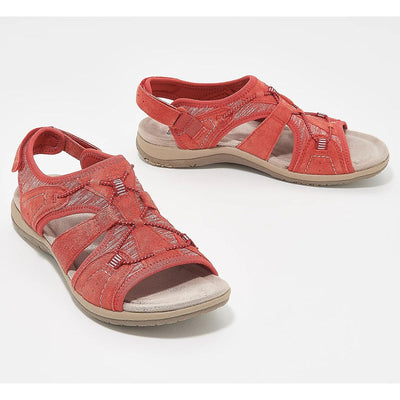 Sandales femme – Bout ouvert – Semelle coussinée – Brides respirantes – Style décontracté