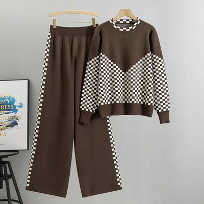 Aria™ - Ensemble Pyjama-Lounge avec Pull en Tricot