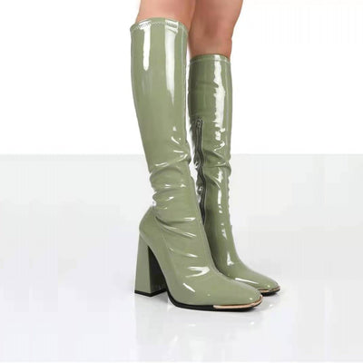 Amandine | Bottes Hautes Pour Femme | Talons