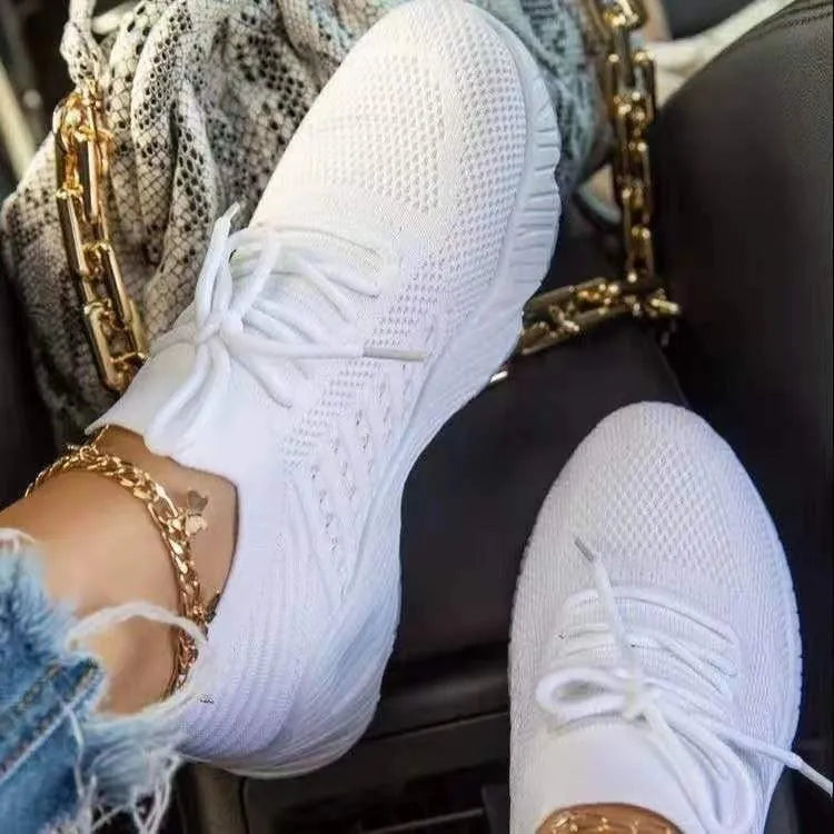 Baskets femme – Maille respirante – Maintien orthopédique – Semelle amortissante
