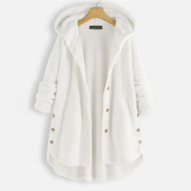 Morgane™| Billie manteau à capuche côtelé