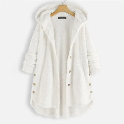 Morgane™| Billie manteau à capuche côtelé
