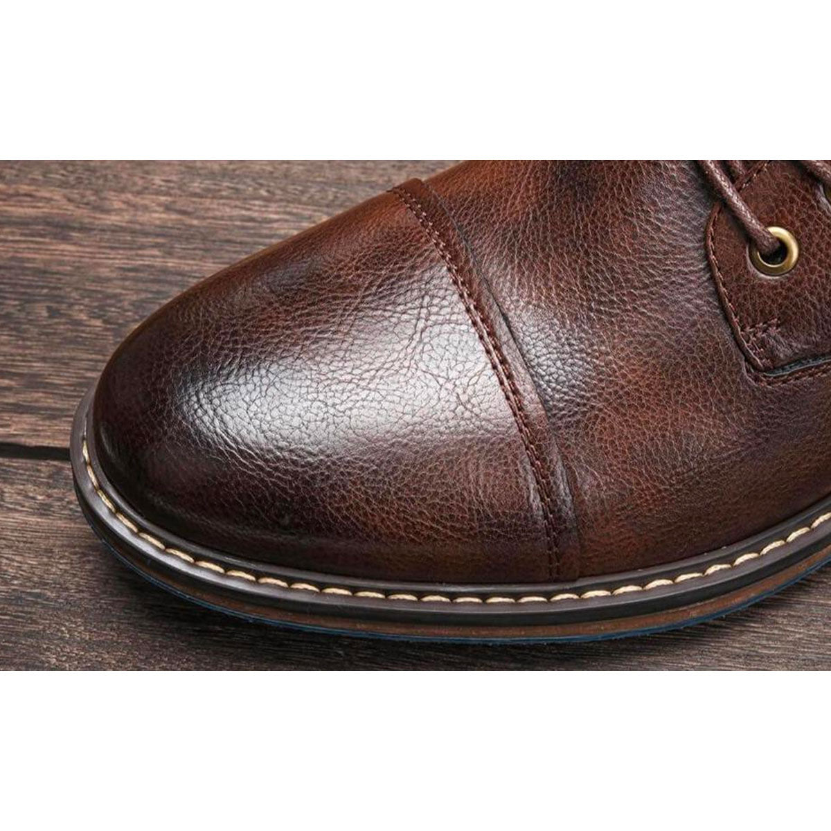 Bottes Premium en Cuir Véritable pour Hommes