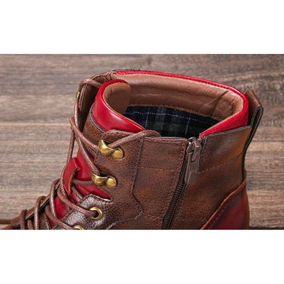Bottes Premium en Cuir Véritable pour Hommes