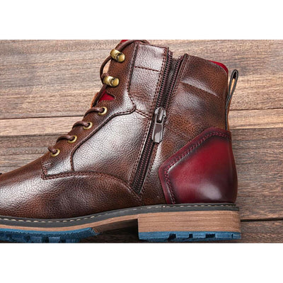 Bottes Premium en Cuir Véritable pour Hommes