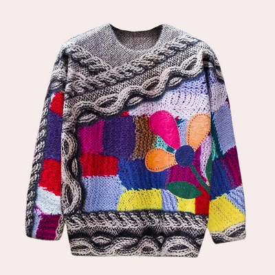 ALMETA - Pull Rutilant pour Femmes
