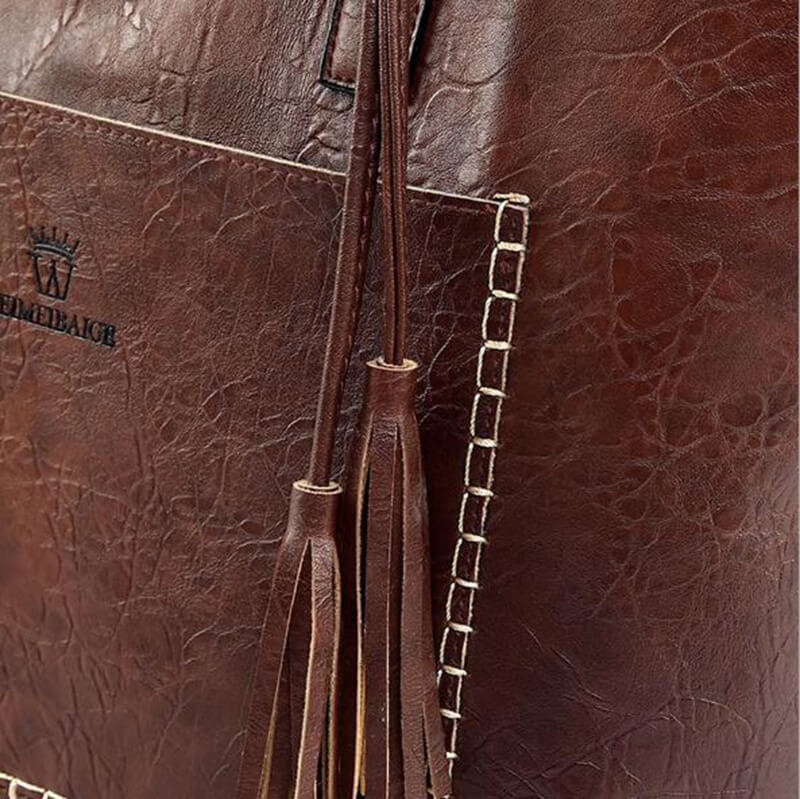 Sac à bandoulière en cuir pour femmes
