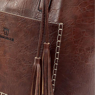 Sac à bandoulière en cuir pour femmes