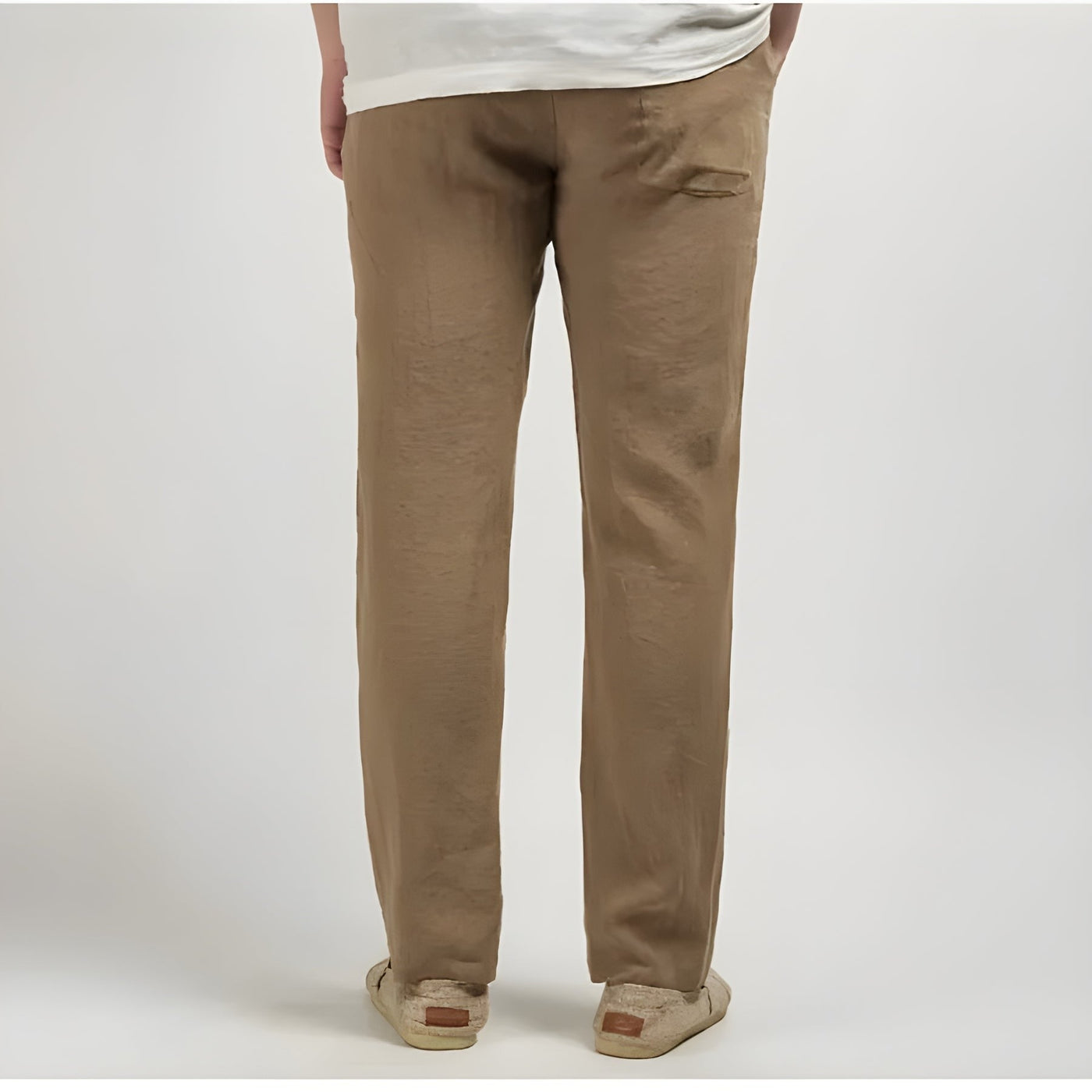 Pantalon en lin Hampton
