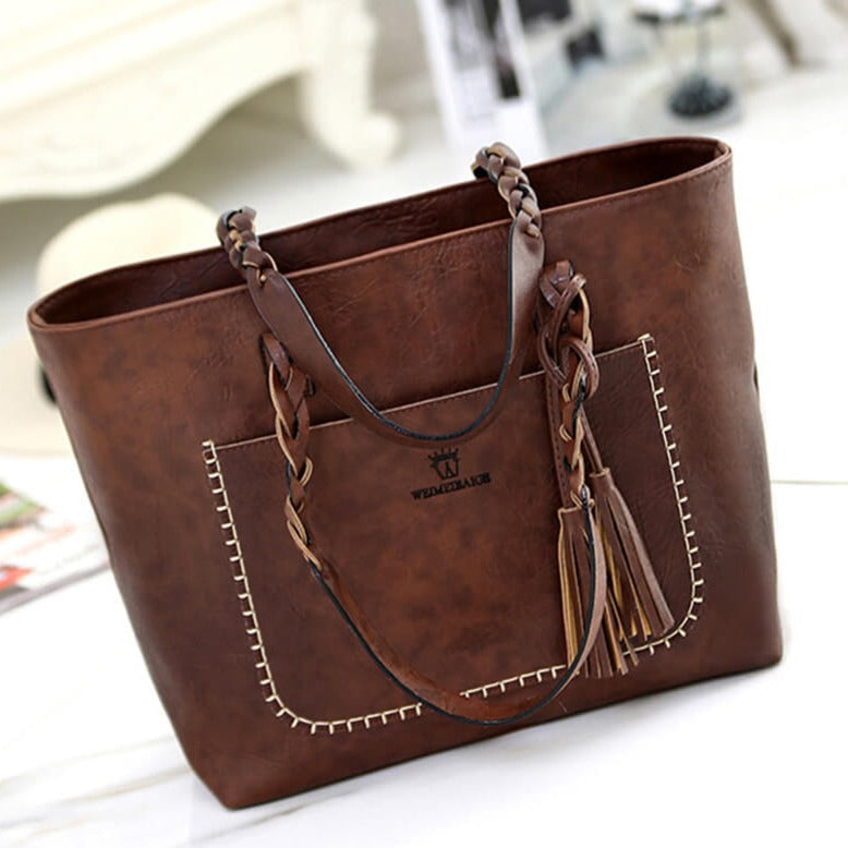 Sac à bandoulière en cuir pour femmes
