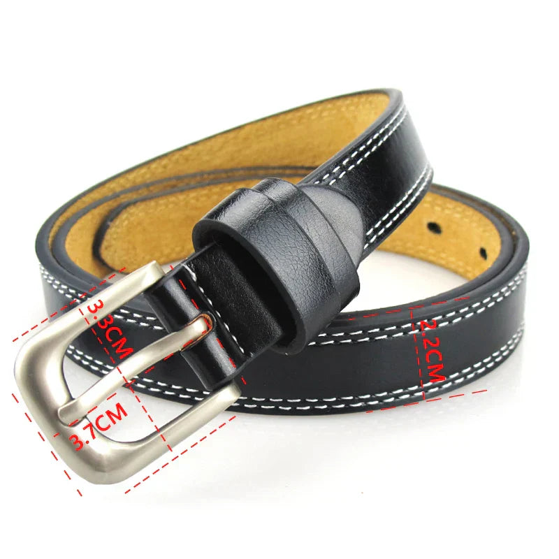 ILARIA™ | CEINTURE EN CUIR FEMME (2,2 CM)