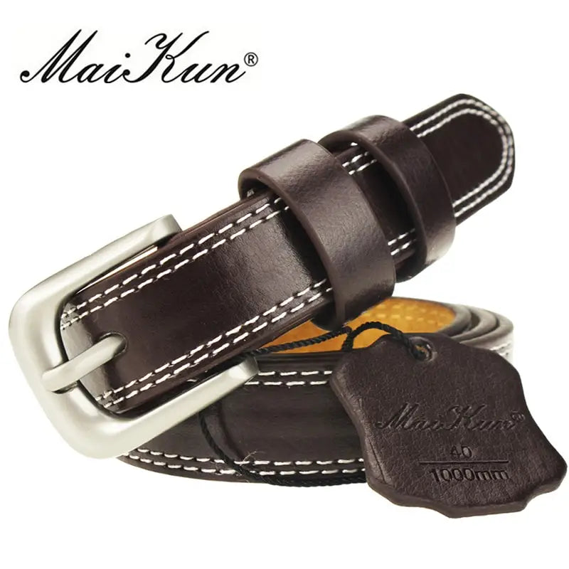 ILARIA™ | CEINTURE EN CUIR FEMME (2,2 CM)