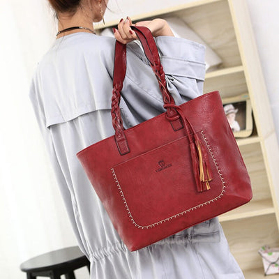Sac à bandoulière en cuir pour femmes