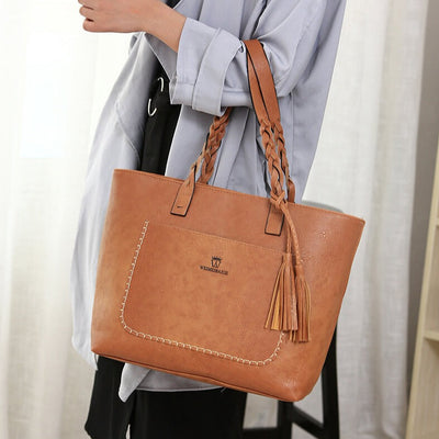Sac à bandoulière en cuir pour femmes