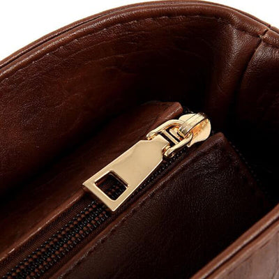 Sac à bandoulière en cuir pour femmes