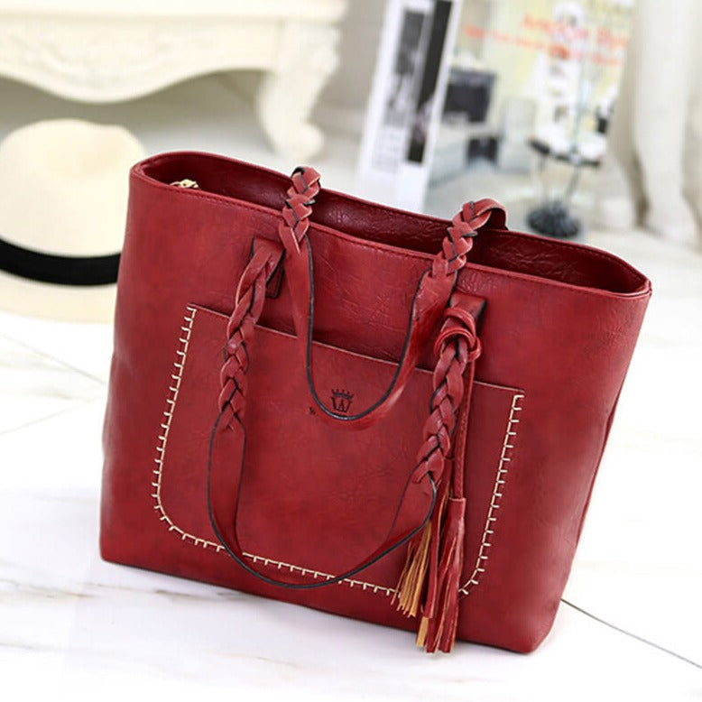 Sac à bandoulière en cuir pour femmes