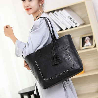 Sac à bandoulière en cuir pour femmes