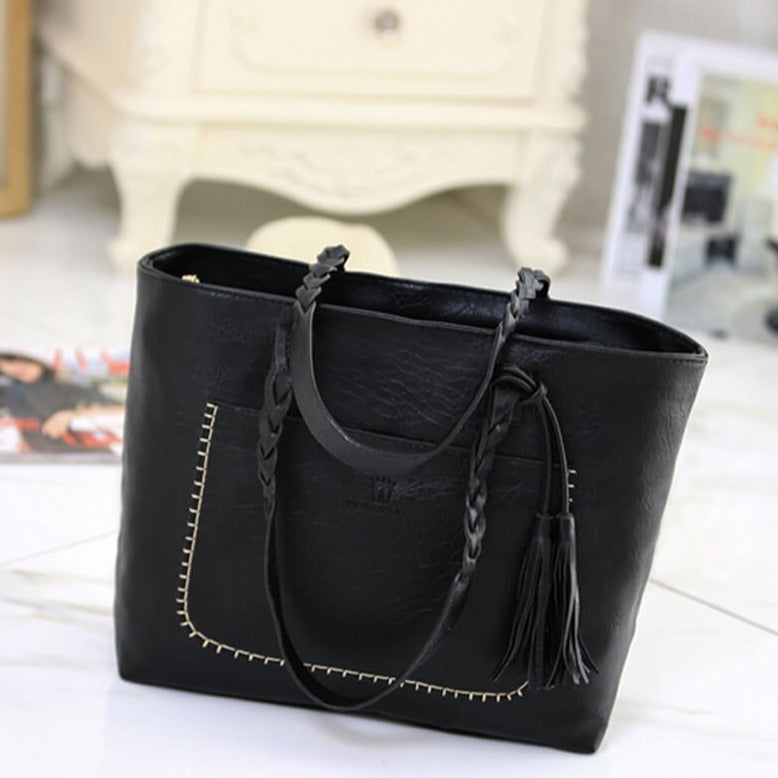Sac à bandoulière en cuir pour femmes