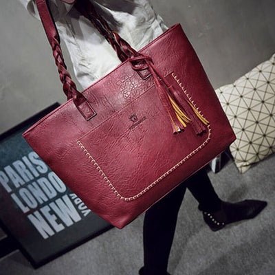 Sac à bandoulière en cuir pour femmes