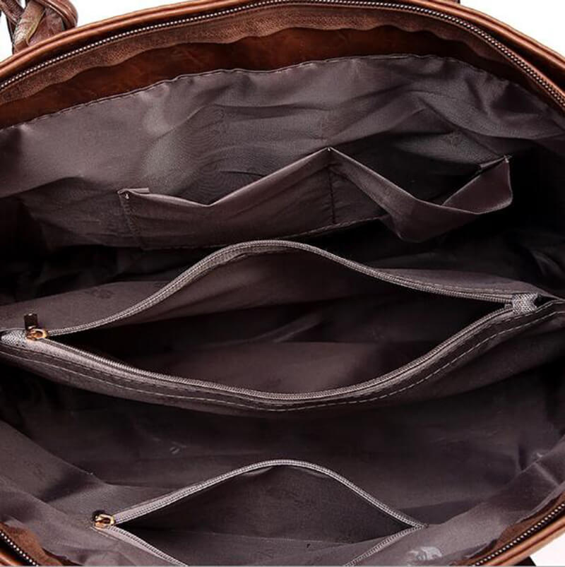 Sac à bandoulière en cuir pour femmes