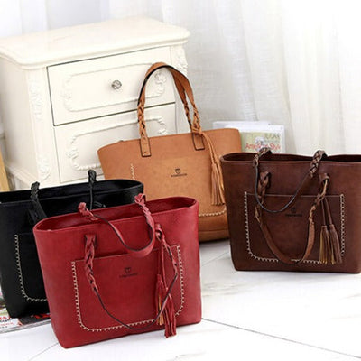 Sac à bandoulière en cuir pour femmes