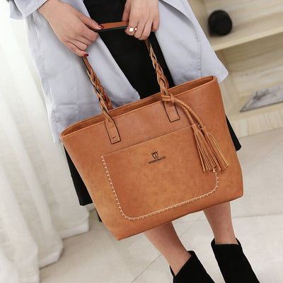 Sac à bandoulière en cuir pour femmes