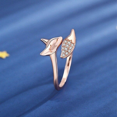 Bague en Fuchs de Rose Silber