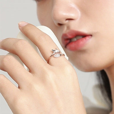 Bague en Fuchs de Rose Silber