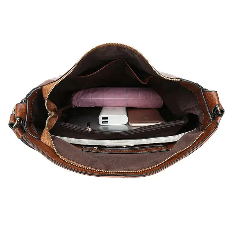 Morgane™| Giselle Leather Shoulder Bag