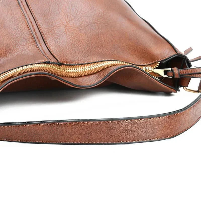 Morgane™| Giselle Leather Shoulder Bag
