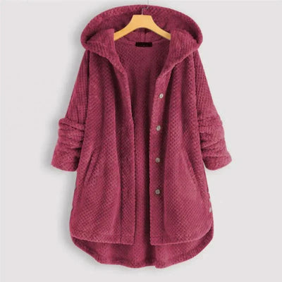 Morgane™| Billie manteau à capuche côtelé