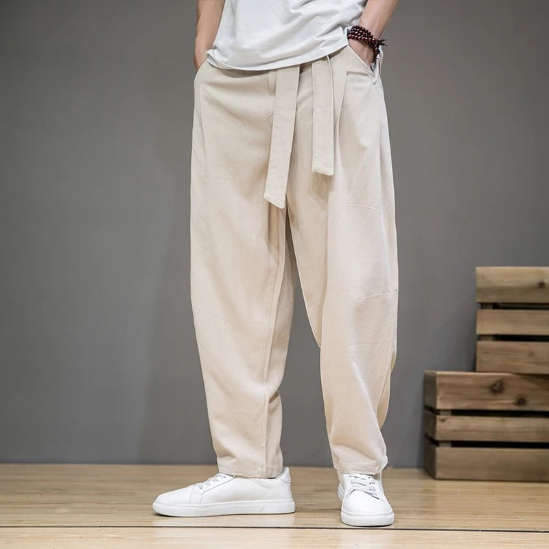 Pantalon essentiel en lin