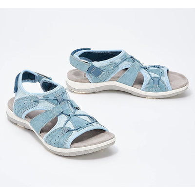Sandales femme – Bout ouvert – Semelle coussinée – Brides respirantes – Style décontracté