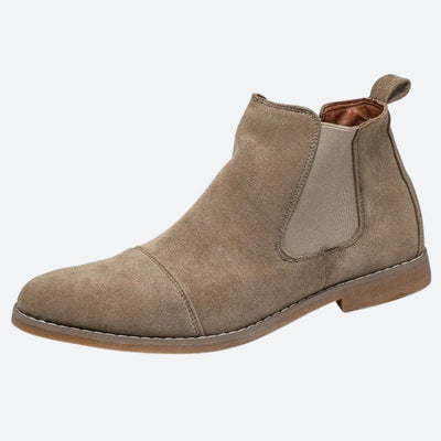 Bottes Chelsea en daim classiques et élégantes pour hommes - Helmut
