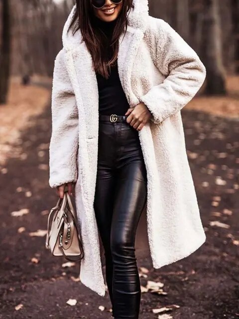 Jennifer™ - Manteau en laine élégant et chaud