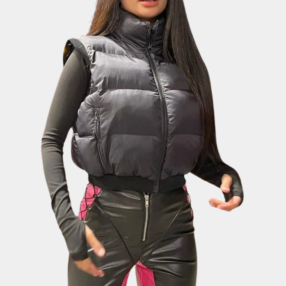 AYLEEN - Gilet Rembourré Décontracté pour Femmes