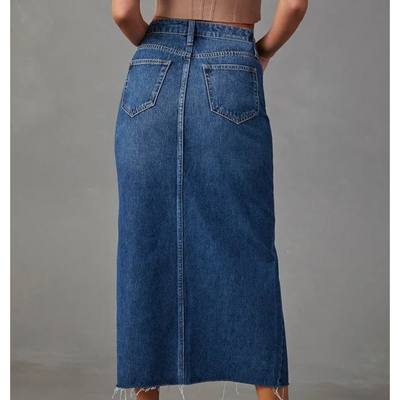 Paulin | Jupe Taille Haute Pour Femmes | Fente