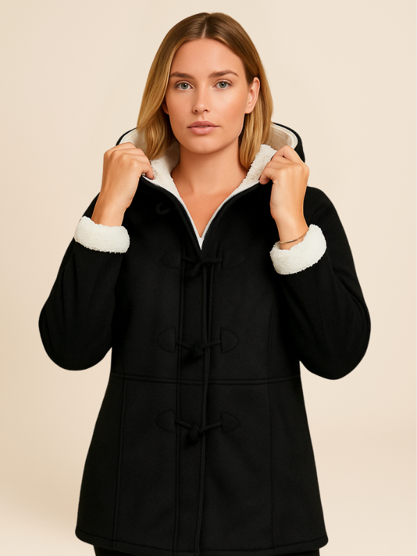 Manteau Doublé en Fausse Fourrure | Style Chic et Confort | Élégance Hivernale