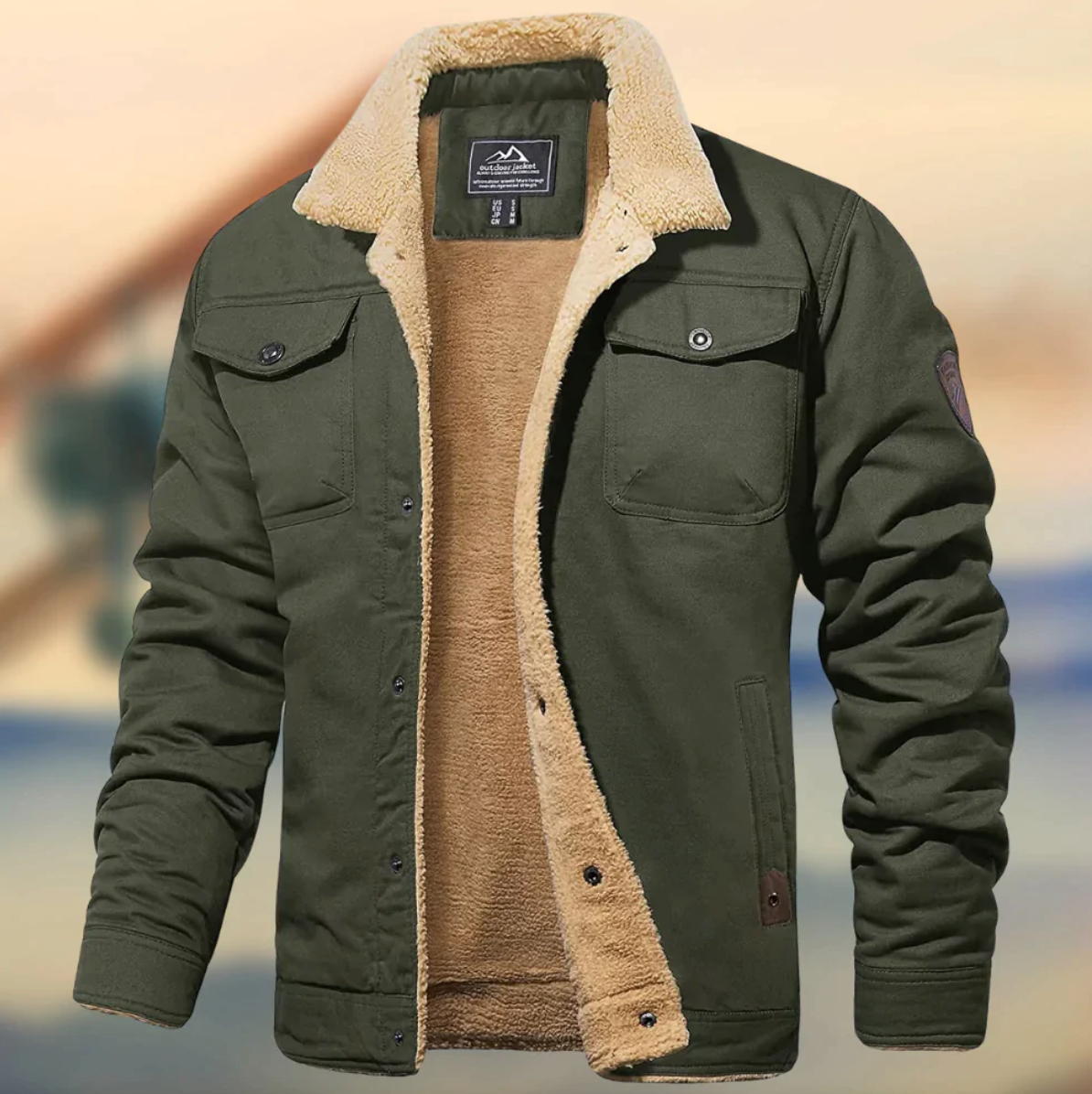 Max - Veste doublée hiver homme