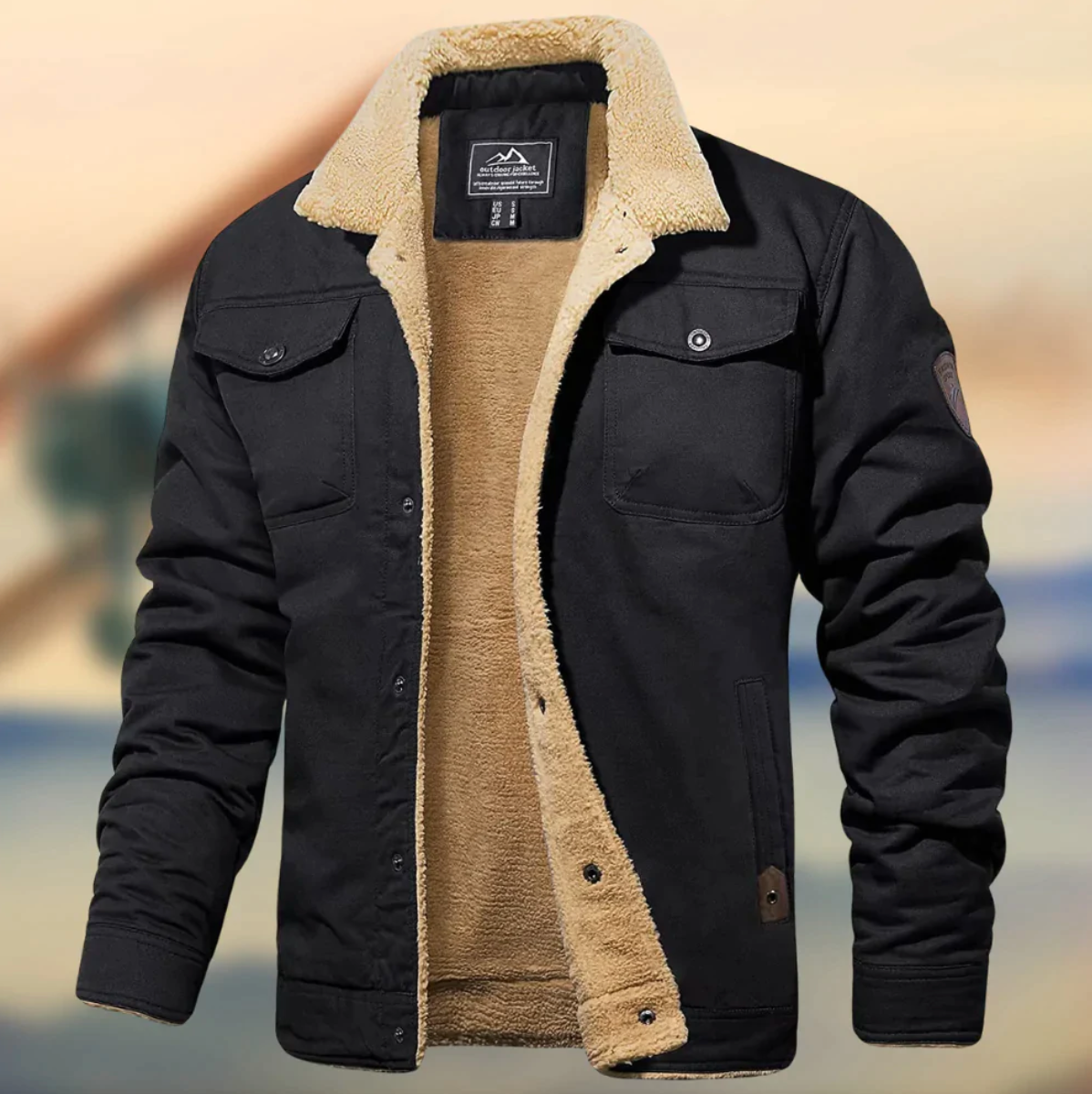 Max - Veste doublée hiver homme
