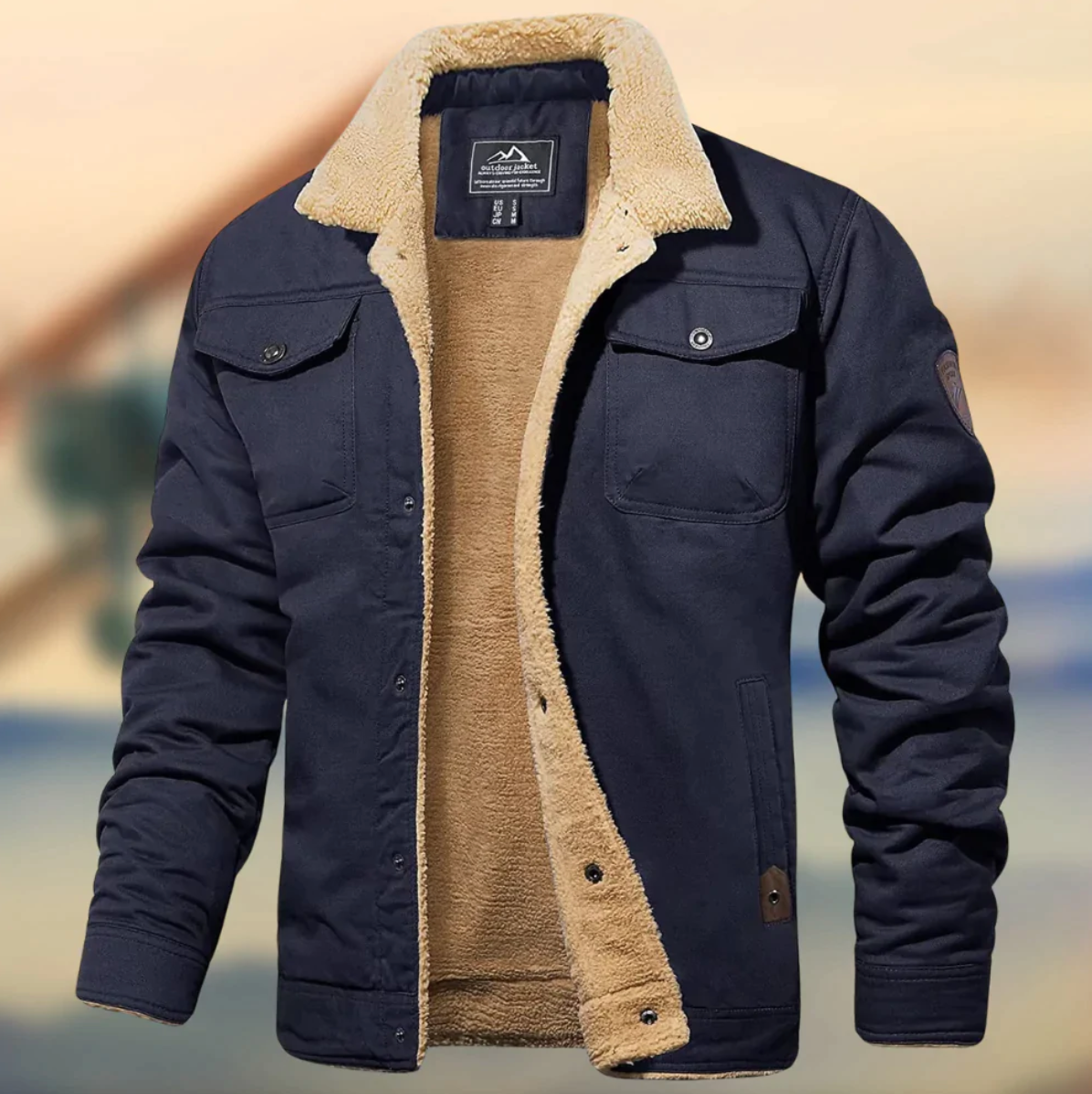 Max - Veste doublée hiver homme