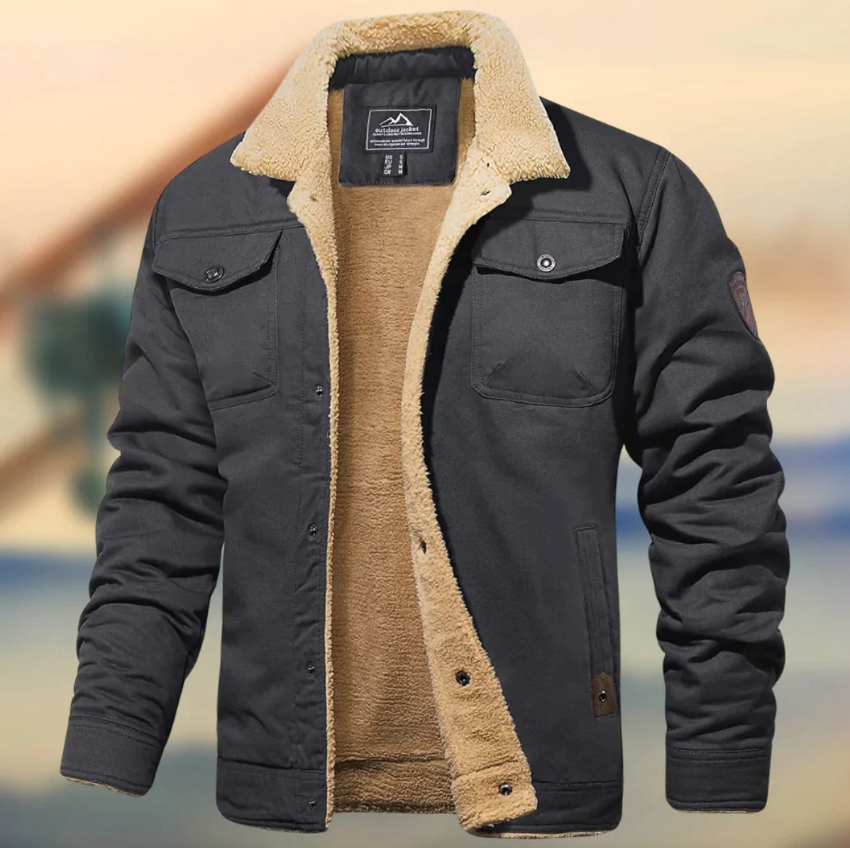 Max - Veste doublée hiver homme