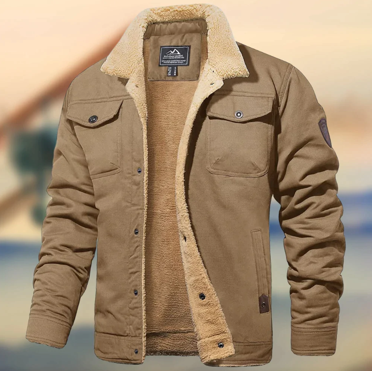 Max - Veste doublée hiver homme