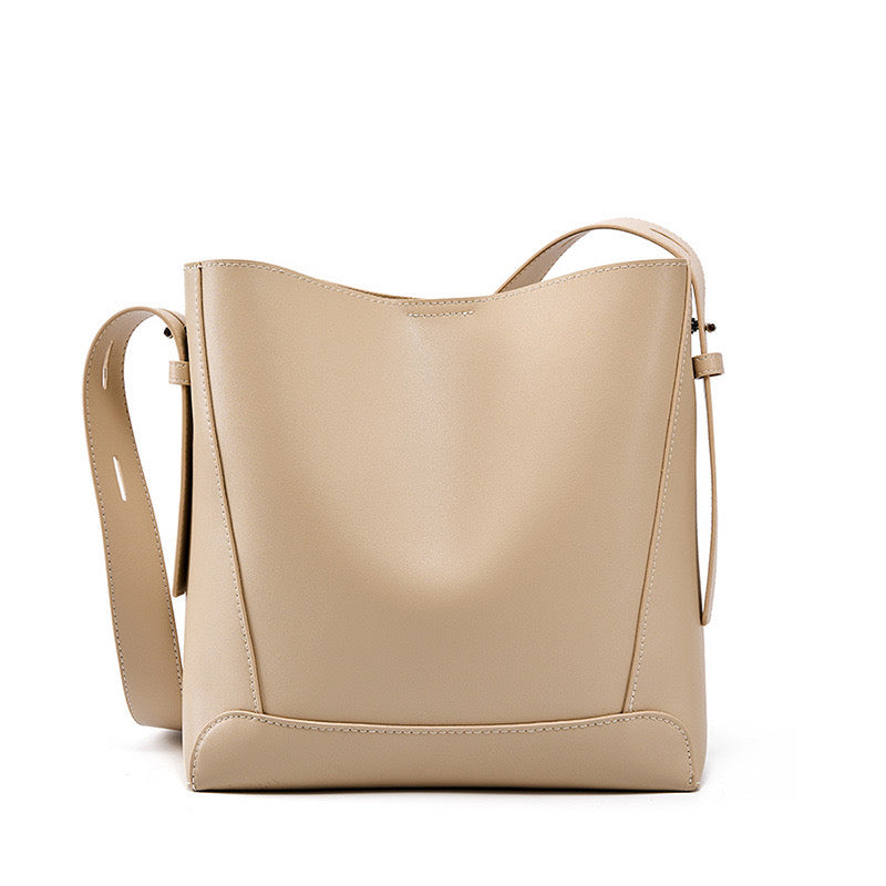 Sac à bandoulière et à l'épaule en cuir véritable grand modèle à sez pour homme