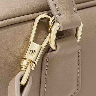 Sac à bandoulière en cuir véritable vintage